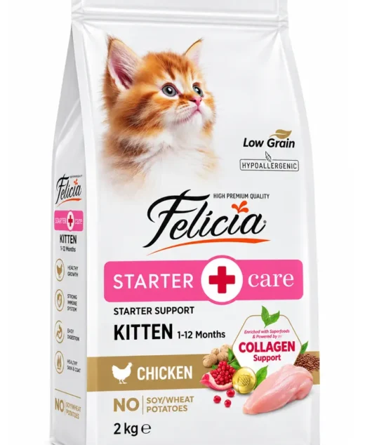 Felicia Starter Care Kitten Chicken Cat Food