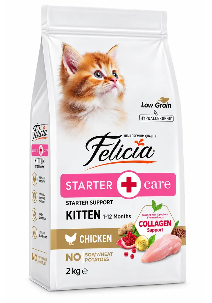 Felicia Starter Care Kitten Chicken Cat Food