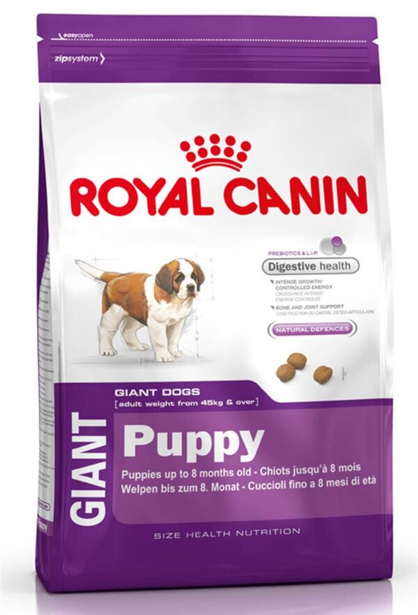 ROYAL CANIN GIANT PUPPY FOOD 15KG Pets Dunya