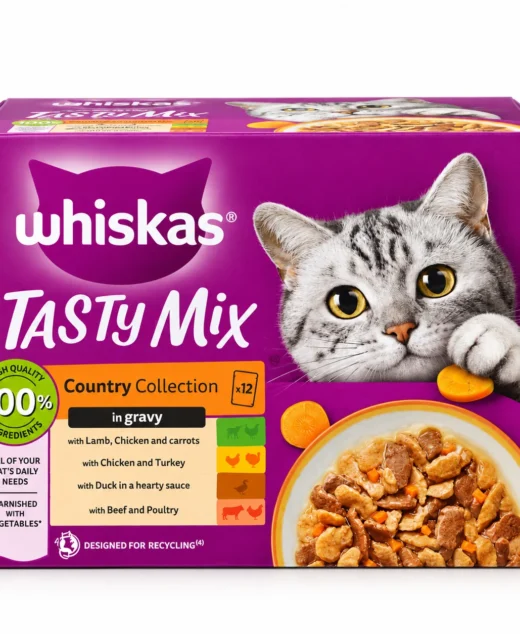 Whiskas Tasty Mix Country Collection in Gravy cat food multipack