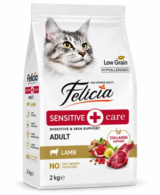 Felicia Sensitive Care Adult Cat Food with Lamb