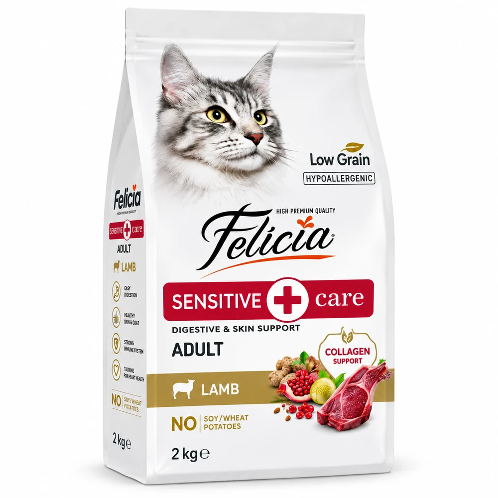 Felicia Sensitive Care Adult Cat Food with Lamb