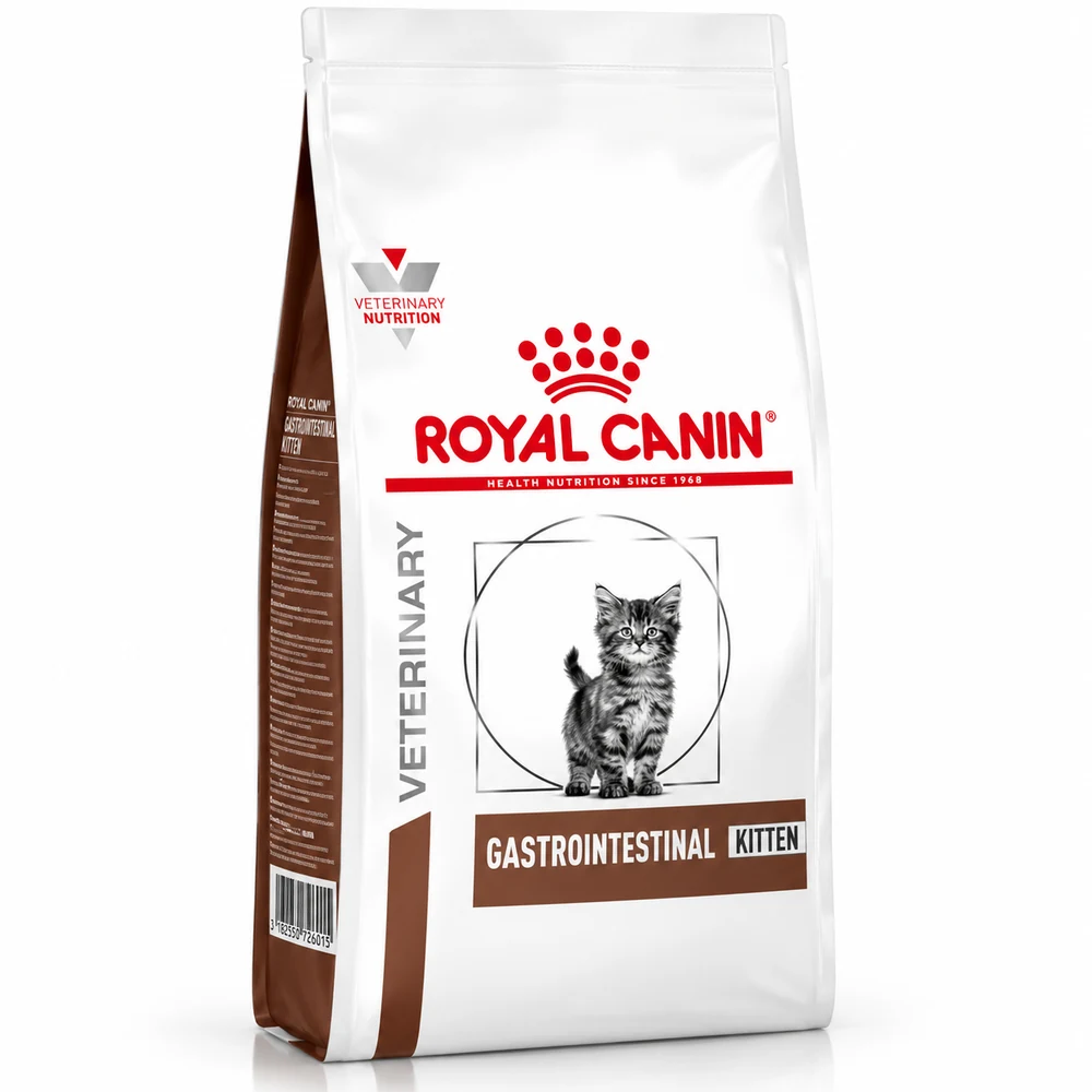 Royal Canin Gastrointestinal Kitten veterinary cat food bag