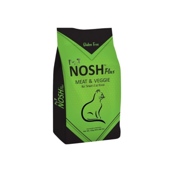 Pet Nosh Plus Adult Cat Food – Meat and Veggie