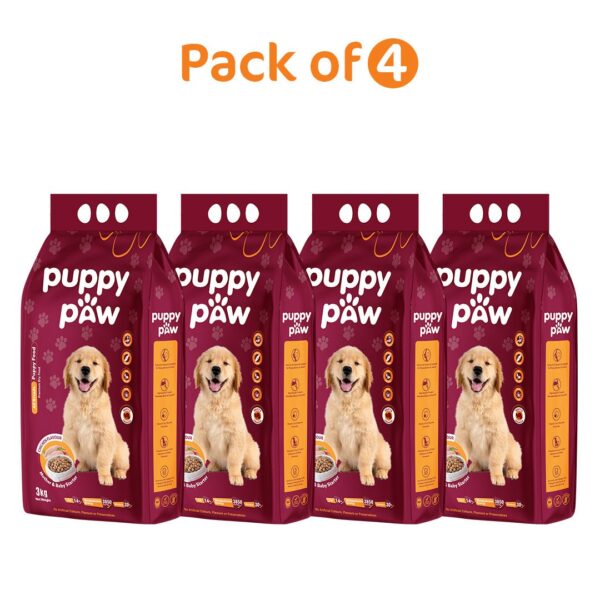 Puppy Paw Puppy Food 3kg - Image 2