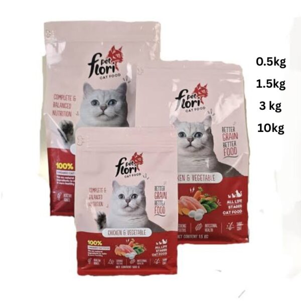 Flori Pet Cat Food – All Life Stages Cat Food