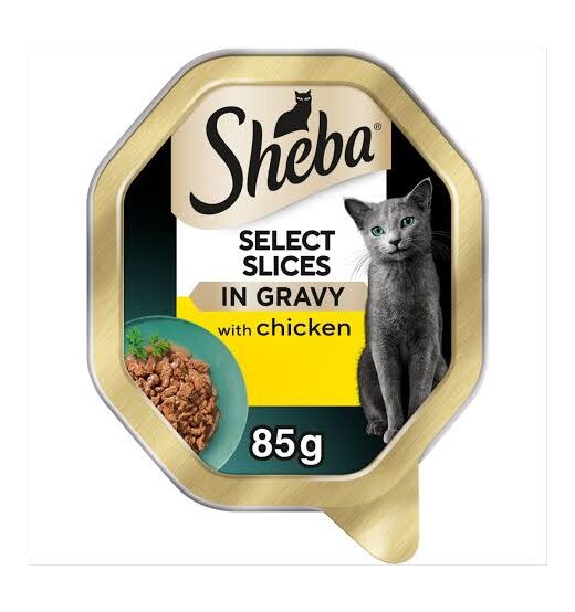 Sheba Classic Cat Food Chicken In Gravy (22*85 gram)