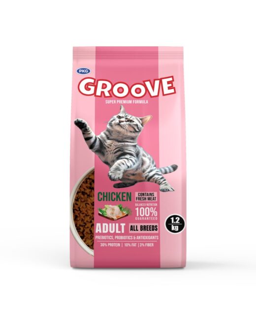Groove Cat food chicken 1.2kg