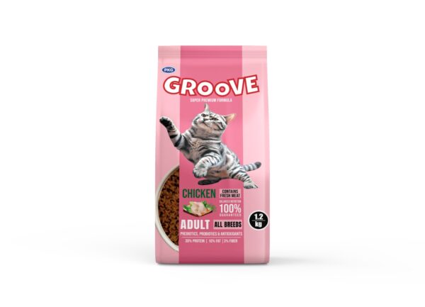 Groove Cat food chicken 1.2kg