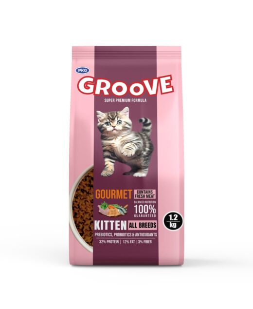 Groove kitten food Gourmet 1.2kg