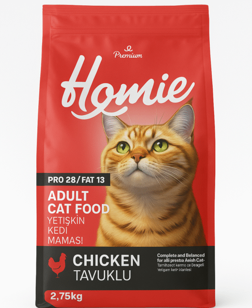 Homie Premium Adult CAT Food Chicken