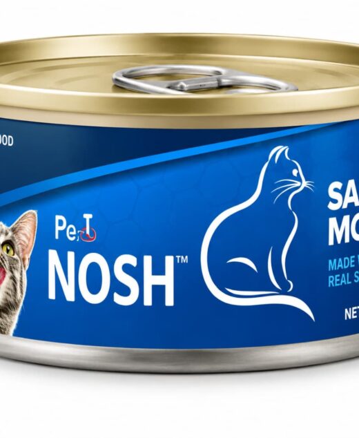 Pet Nosh Salmon Mousse Premium Wet Cat Food 85g Can