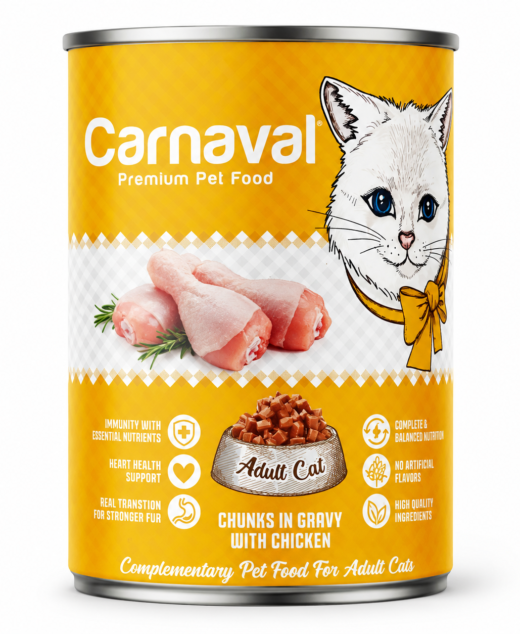 Carnaval Chunks In Gravy With Chicken
