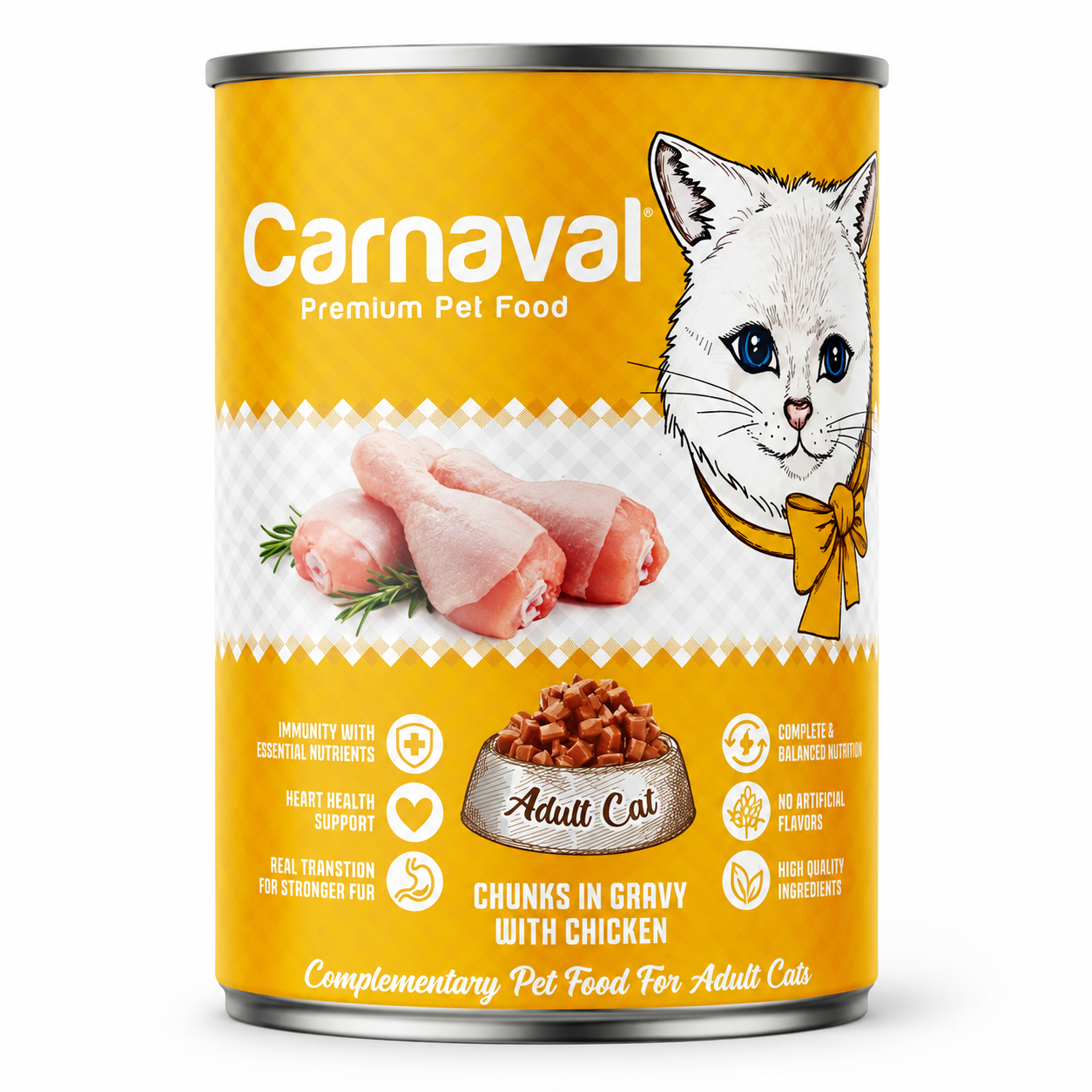 Carnaval Chunks In Gravy With Chicken