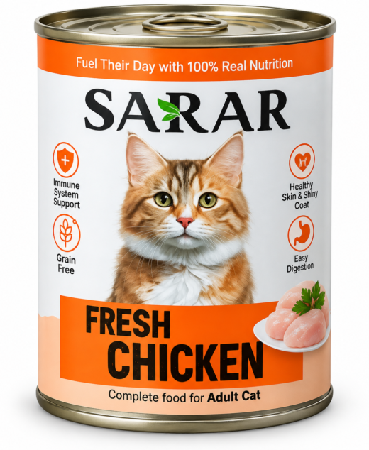 SARAR Fresh Chicken Wet Cat Food 400g