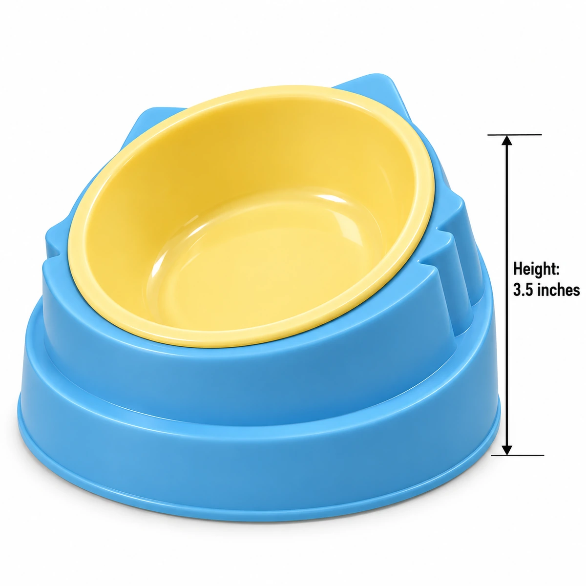 Elevated Cat Feeding Bowl 3.5 Inches High