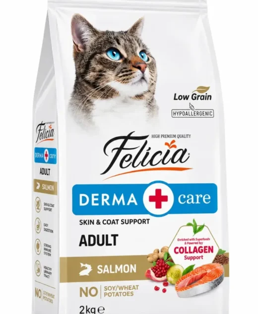 Felicia Derma Care Adult Salmon Cat Food