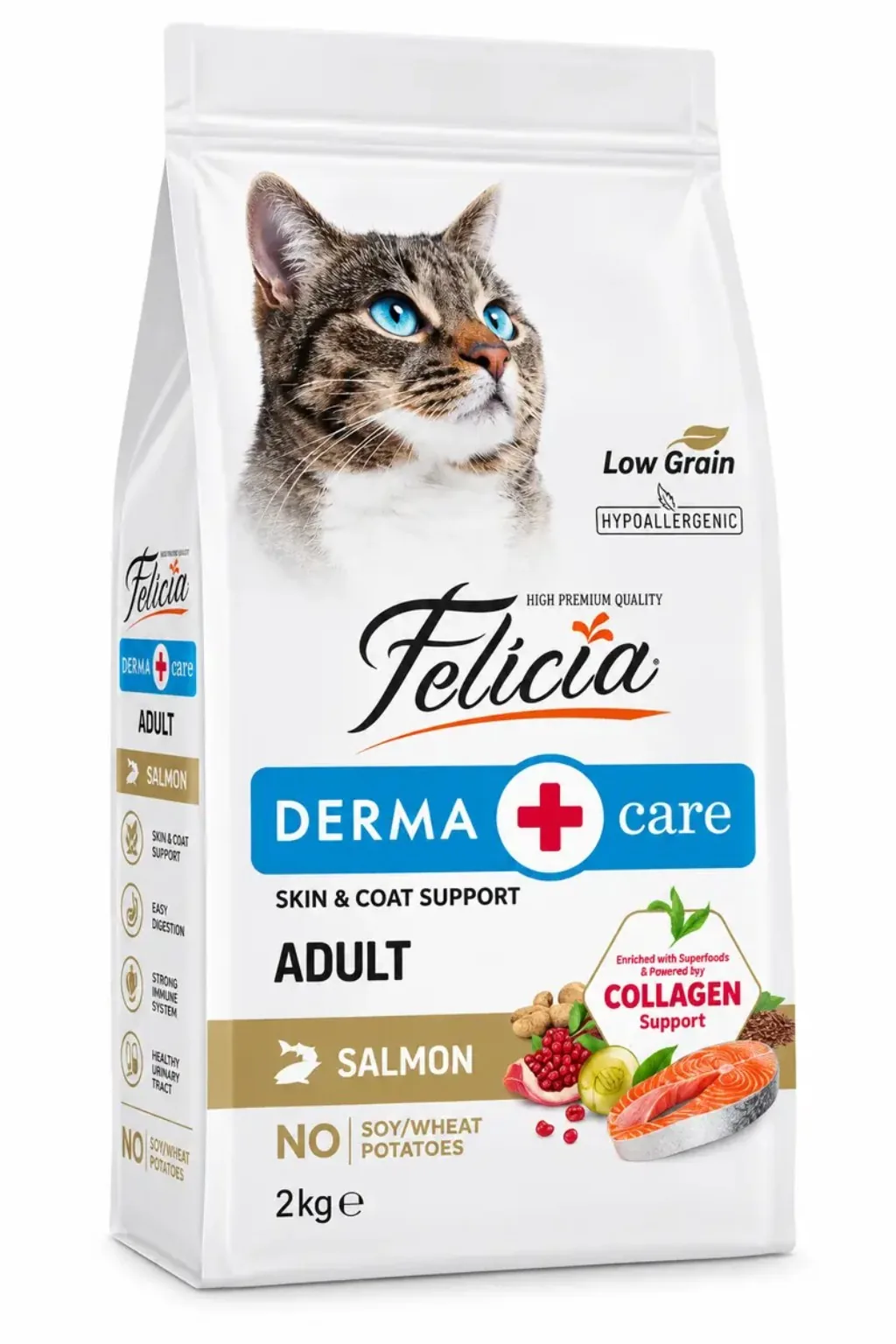 Felicia Derma Care Adult Salmon Cat Food