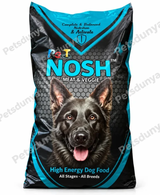 Pet Nosh High Energy Dog Food Meat & Veggie