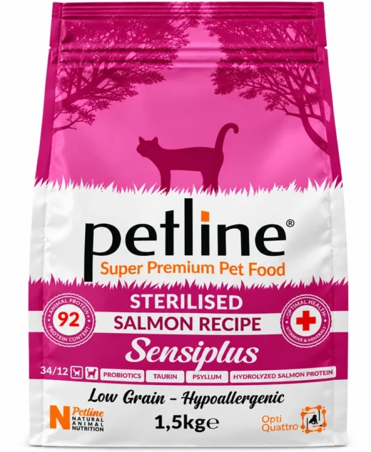 Petline Super Premium Sterilised Salmon Cat Food