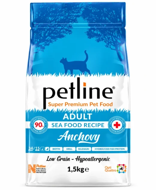 Petline Super Premium Adult Cat Food Sea Food Selection